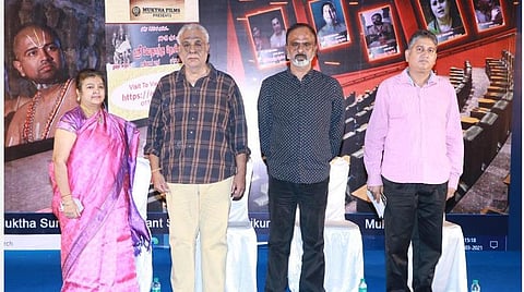 ஓடிடி துறையில் முக்தா பிலிம்ஸ்: முதல் ப்ரீமியர் 'வேதாந்த தேசிகர்' திரைப்படம்!