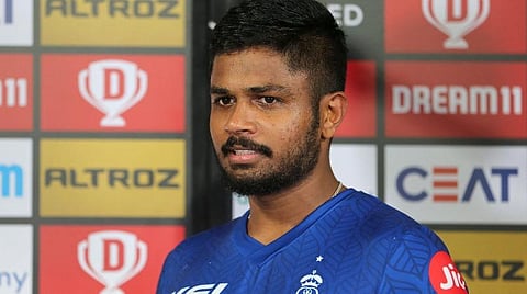 ராஜஸ்தான் ராயல்ஸ் அணியின் கேப்டன் சஞ்சு சாம்ஸன் | படம் உதவி: ட்விட்டர்.