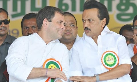 ராகுல் காந்தி - ஸ்டாலின்: கோப்புப்படம்