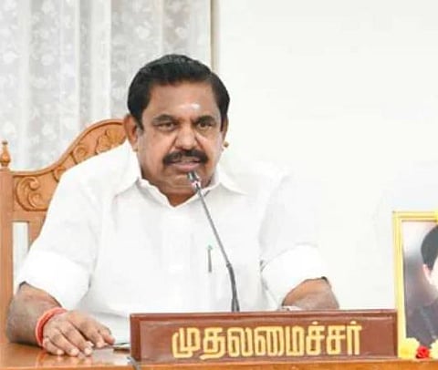 முதல்வர் பழனிசாமி: கோப்புப்படம்