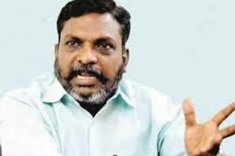 திருமாவளவன்: கோப்புப்படம்