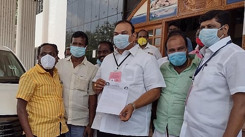 புகார் அளித்த இனிகோ இருதயராஜ்.