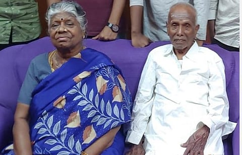 அண்ணாமலை- லட்சுமியம்மாள் (கோப்புப் படம்)