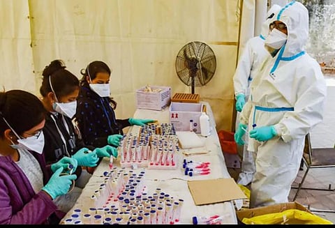 புதுச்சேரி தனியார் பரிசோதனை நிலையங்களில் ஆர்டிபிசிஆர் பரிசோதனைக்கு ரூ.500 கட்டணம்