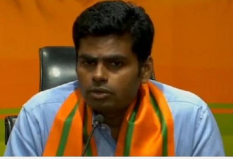 அரவக்குறிச்சியில் அண்ணாமலைக்குப் பின்னடைவு