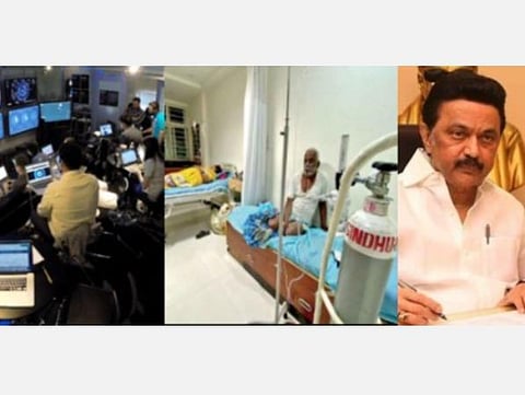 படுக்கைகள் தேவை, ஆக்சிஜன் இருப்பு குறித்து அறிய வார் ரூம் திறப்பு: ஸ்டாலின் அறிவிப்பு