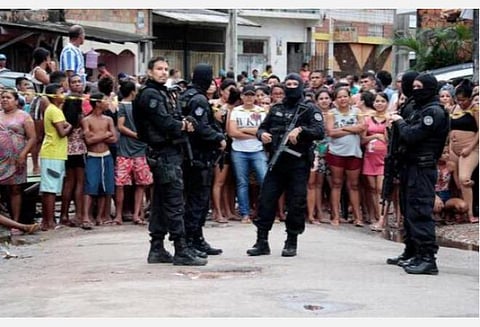 பிரேசிலில் போலீஸார் துப்பாக்கிச் சூடு: போதை கடத்தல் கும்பலைச் சேர்ந்த 25 பேர் பலி