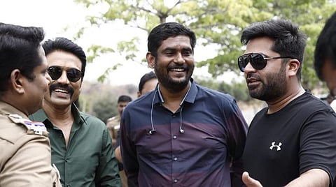 சிம்புவுடன் ‘மாநாடு’ படம் பார்த்த தயாரிப்பாளர்: படக்குழுவினருக்கு நன்றி