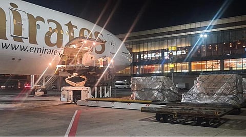 அமெரிக்காவில் இருந்து 29,514 ரெம்டெசிவிர் மருந்து குப்பிகள்: மும்பை வந்து சேர்ந்தது