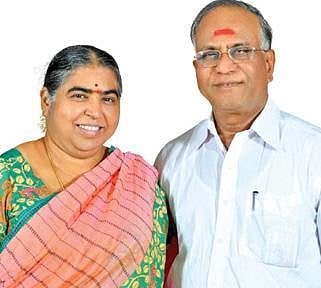 சக்தி மசாலா நிர்வாக இயக்குநர்கள் பி.சி.துரைசாமி, சாந்தி துரைசாமி.