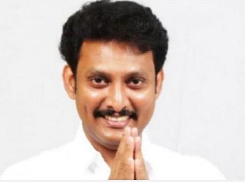 அமைச்சர் அன்பில் மகேஷ் பொய்யாமொழி.