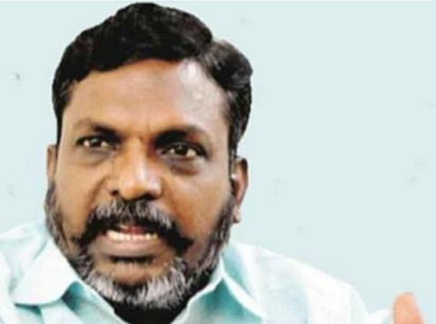 திருமாவளவன்: கோப்புப்படம்