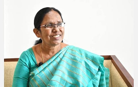 கேரளாவில் ஷைலஜாவுக்கு இடமளிக்காததால் சர்ச்சை