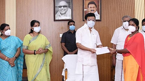 பணி நியமன ஆணைகளை வழங்கிய முதல்வர் ஸ்டாலின்.