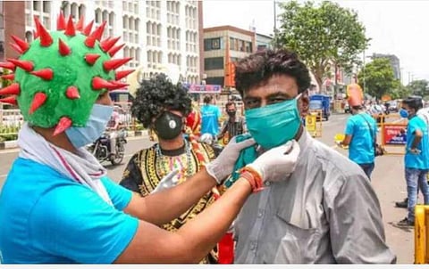 இந்தியாவில் 50% மக்கள் முகக்கவசமே அணிவதில்லை: மத்திய சுகாதாரத் துறை