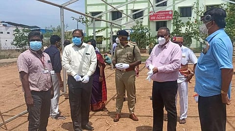 திருப்பத்தூர் அரசு மருத்துவமனையில் கூடுதல் அரசு தலைமைச் செயலாளர் ஆய்வு செய்தார்.