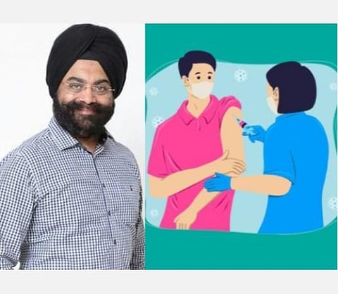 அத்தியாவசியப் பணியில் ஈடுபடும் 18-44 வயதுள்ளோருக்கு தடுப்பூசியில் முன்னுரிமை: ககன்தீப் சிங் பேடி தகவல்