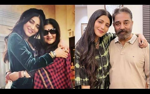 அவர்கள் இணைந்திருந்ததை விட பிரிந்த பின்பு மகிழ்ச்சியாக இருந்தார்கள் - பெற்றோர் குறித்து ஸ்ருதிஹாசன் பகிர்வு