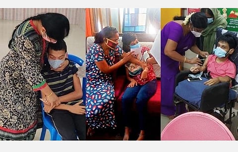 வெளியில் வர இயலாத மாற்றுத்திறனாளிகளுக்கு வீடு தேடி வந்து தடுப்பூசி, உதவி எண்: ககன்தீப் சிங் பேடி தகவல்