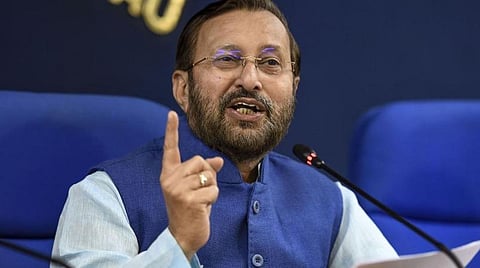 மத்திய அமைச்சர் பிரகாஷ் ஜவடேகர் | கோப்புப் படம்.