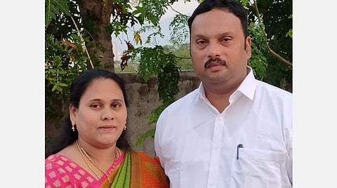 உயிரிழந்த தன்ராஜ், ஜெயந்தி.