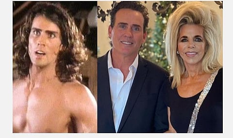 'டார்ஸான்' படத்தில் ஜோ - மனைவி கெவ்ன் உடன் ஜோ.