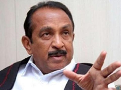 வைகோ: கோப்புப்படம்