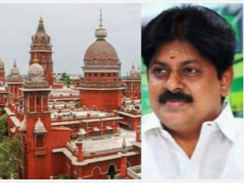 முன்னாள் அமைச்சர் மணிகண்டன் முன்ஜாமீன் கோரி உயர் நீதிமன்றத்தில் மனு: நடிகை பிளாக்மெயில் செய்வதாக மனுவில் புகார்