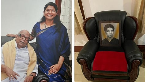 நாற்காலிகள் காலியாக இருந்தாலும்... நினைவுகளால் நிரம்பி வழிகின்றன: கருணாநிதி பிறந்த நாளில் கனிமொழி நெகிழ்ச்சி