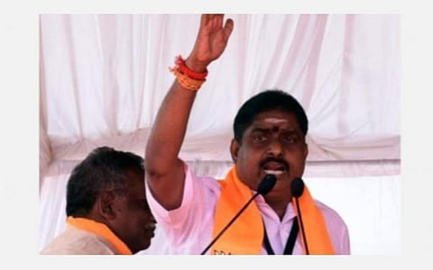 குறுக்கு வழியில் பதவி பெற முதல்வர் மீது திமுக விமர்சனம்: புதுவை சட்டப்பேரவை பாஜக தலைவர் நமச்சிவாயம் குற்றச்சாட்டு