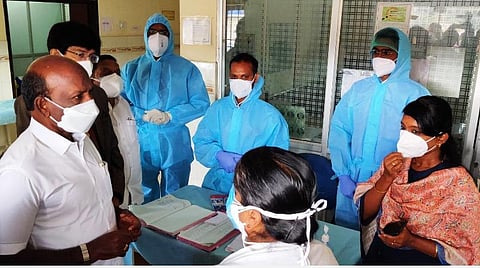 அமைச்சர் மா.சுப்பிரமணியன் ஆய்வு.