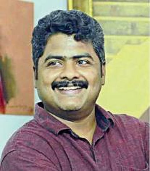 இளையராஜாவின் ஓவியம்.