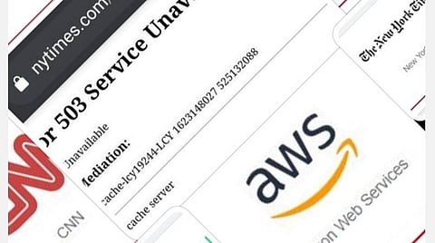 சர்வதேச இணையதளங்கள் திடீர் முடக்கம்