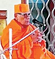 ராமகிருஷ்ண மடத்தின் துணை தலைவர் காலமானார்