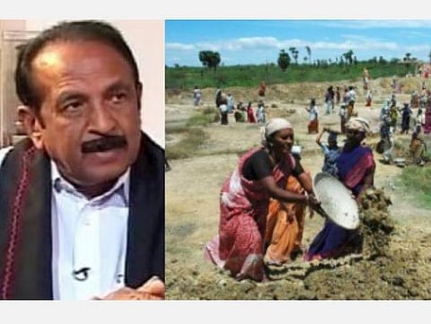 55 வயதுக்கு மேற்பட்டவர்களுக்கும் நூறு நாள் வேலைத்திட்டத்தில் பணி: வைகோ வேண்டுகோள்