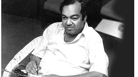 கவியரசு கண்ணதாசன்: பாட்டு மண்டலத்தில் பரவிக் கிடக்கும் பெயர்!