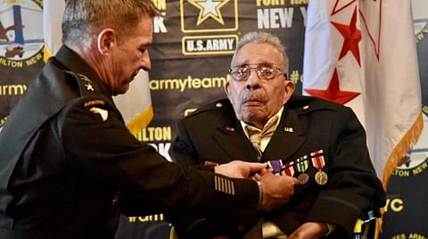 77ஆண்டுகளுக்குப் பிறகு கிடைத்த பர்ப்பிள் ஹார்ட்!