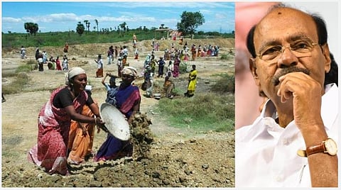 ஊரக வேலைத் திட்டம் நிதியைக் குறைப்பது நியாயமல்ல; ஏழைகளுக்கு 150 நாட்கள் பணி வழங்க வேண்டும்: ராமதாஸ் வலியுறுத்தல்