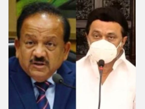 தடுப்பூசி ஒதுக்கீட்டை 75%லிருந்து 90% ஆக உயர்த்தி வழங்க வேண்டும்: மத்திய அரசுக்கு முதல்வர் ஸ்டாலின் கடிதம்