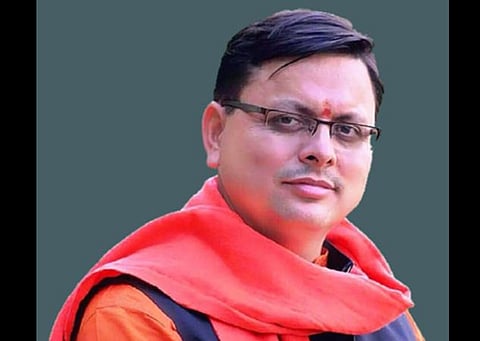 புஷ்கர் சிங் தாமி- கோப்புப் படம்: நன்றி ட்விட்டர்