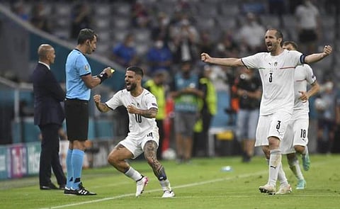 யூரோ கால்பந்து தொடர்: பெல்ஜியத்தை 2-1 கோல் கணக்கில் வீழ்த்தி அரை இறுதியில் நுழைந்தது இத்தாலி