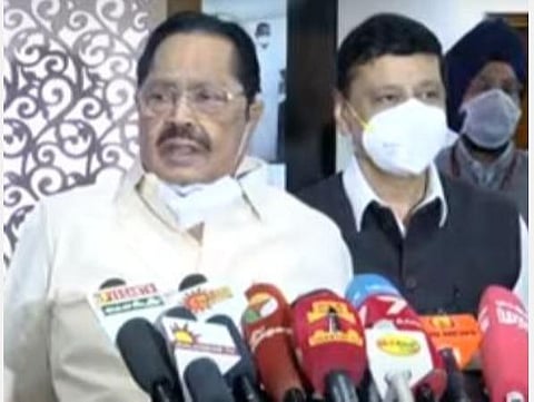 மத்திய அமைச்சர் அனைத்துப் பிரச்சினைகளையும் புரிந்து வைத்துள்ளது ஆச்சர்யம்; பேச்சுவார்த்தை சுமுகமாக இருந்தது: அமைச்சர் துரைமுருகன் பேட்டி