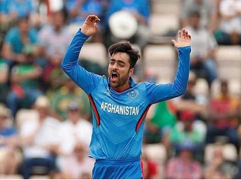 ஆப்கானிஸ்தான் வீரர் ரஷித் கான் | படம் ஏஎன்ஐ