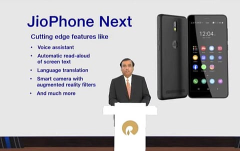 ‘ஜியோபோன் நெக்ஸ்ட்’ தயாரிப்பு: பிளெக்ஸ், கார்பன் நிறுவனத்துடன் ரிலையன்ஸ் பேச்சுவார்த்தை