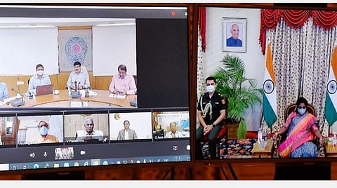 மழைநீர் சேகரிப்பை ஊக்குவிக்க பல்கலை.களில் பொறுப்பு அதிகாரிகள்: புதுவை ஆளுநர் அறிவுறுத்தல்