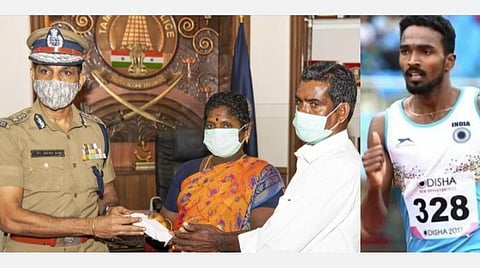 ஒலிம்பிக் போட்டிக்குத் தகுதி பெற்ற தமிழகக் காவலர்: டிஜிபி சைலேந்திர பாபு வாழ்த்து