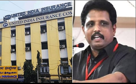 அரசு பொது இன்சூரன்ஸ் நிறுவனத்தை தனியார்மயமாக்குவதா? அதை தமிழகத்திலிருந்து தொடங்குவதா?: சு.வெங்கடேசன் எம்.பி கண்டனம்