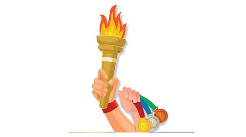 ஒலிம்பிக் - இந்தியா: பதக்கம் வென்ற தந்தையும் மகனும்