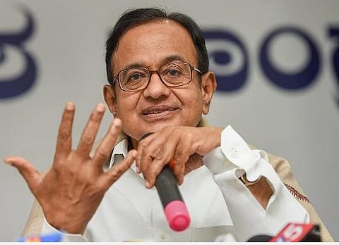 காங்கிரஸ் மூத்த தலைவர் ப.சிதம்பரம் | கோப்புப்படம்