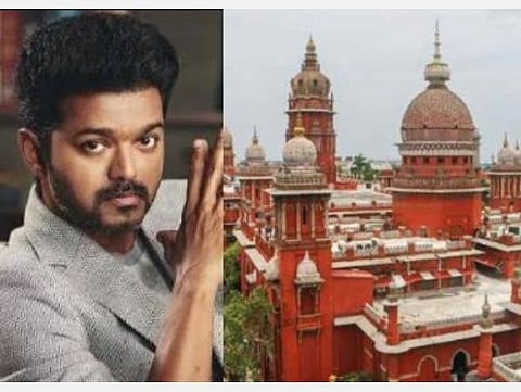 விஜய்க்கு ரூ.1 லட்சம் அபராதம் விதித்த உத்தரவுக்கு இடைக்காலத் தடை; நுழைவு வரியை ஒரு வாரத்தில் செலுத்த வேண்டும்: உயர் நீதிமன்றம் உத்தரவு